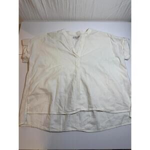 Madewell Casual lightweight Ivory Top - Size S